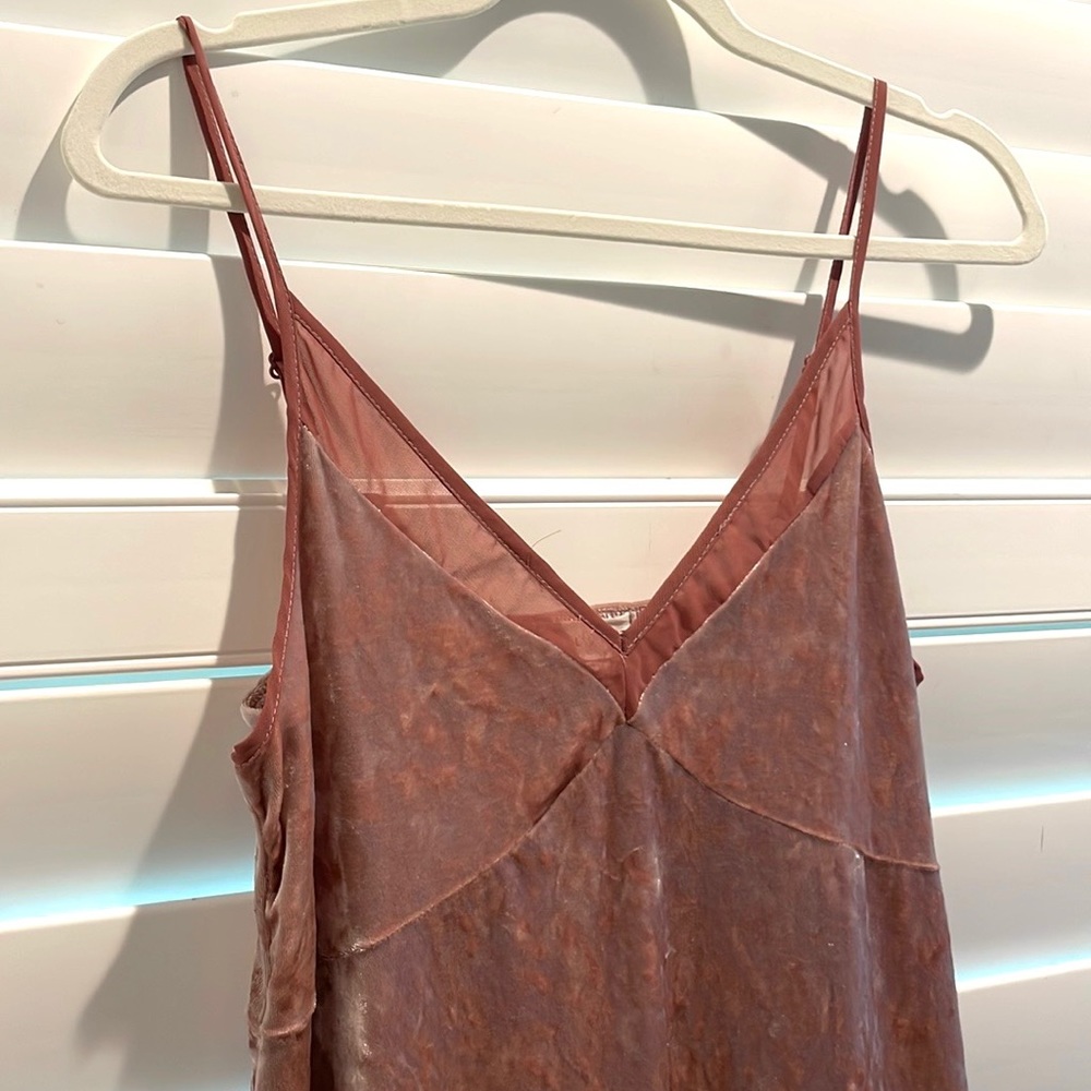 Full Tilt Mauve Velvet Dress BNWT
